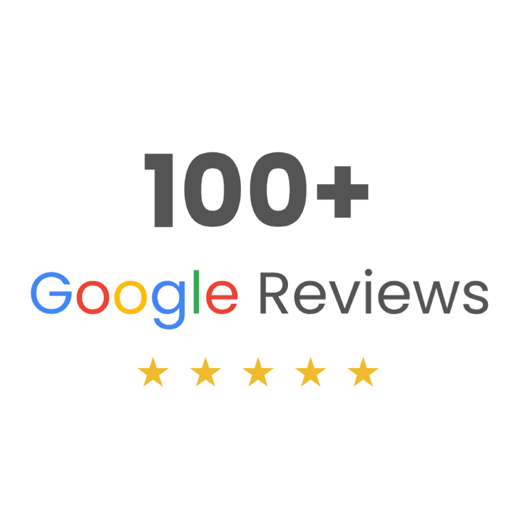 100+ google reviews logo